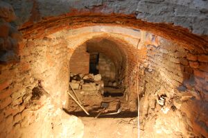 Ruine dezgropate la cetatea Oradea