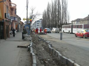 Oradea: Au demarat lucrările pe b-dul Decebal
