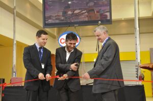 Catalin Ismana, viceprimar Drobeta Mircea Grosu, Philippe Lejeune