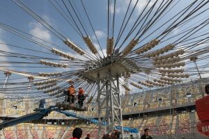 Stadionul Naţional este aproape finalizat