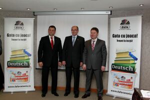 Liviu Stan, Managing Partner Düfa, Dieter Meffert, Irinel Gheorghe, Managing Partner Düfa.