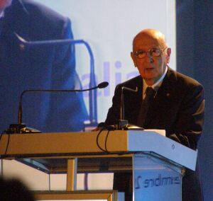 Giorgio Napolitano, preşedintele Italiei
