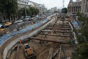 În martie 2012 va fi finalizată parcarea subterană de la Piaţa Universităţii din Bucureşti