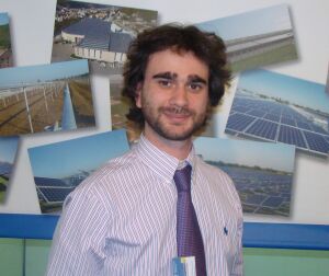 Giorgio Feletto, din cadrul departamentului tehnic "Espe Sunparc"