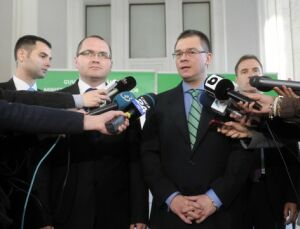 ministrul mediului Attila Korodi si premierul Mihai-Razvan Ungureanu