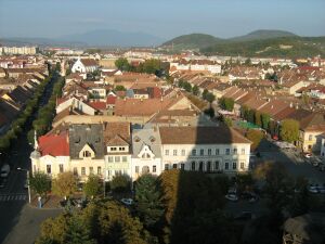 S-au incheiat lucrarile de modernizare in centrul Bistritei