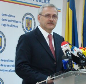 Viceprim-ministrul Liviu Dragnea, ministrul dezvoltarii regionale si administratiei publice.