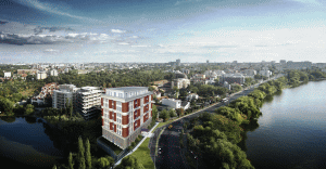 Un grup de investitori imobiliari închiriază întreg etajul 6 al clădirii Ethos House