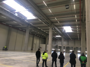 "Investiţie de 12 milioane de euro în circa 40.000 m², construiţi pentru grupul danez DSV"