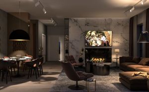 Luxuria, 265 de noi apartamente