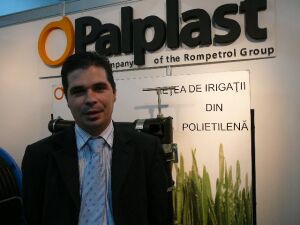 Domnul Marius Smarandachescu, administrator de vanzari in cadrul Palplast Sibiu