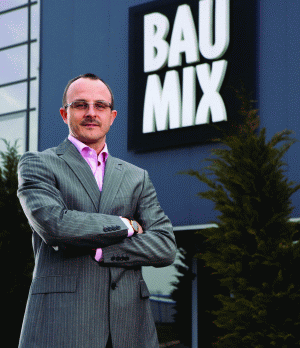 Alexandru Russu, director general "Baumix": "În pofida evoluţiei pieţei, am planificat noi investiţii şi pentru 2010, menite să continue procesul de retehnologizare".