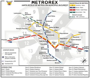 Peste 5-10 ani, metroul va circula şi în zonele 6, 12 şi 13. 