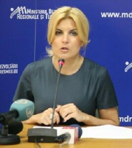 Doamna Elena Udrea, Ministrul Dezvoltării Regionale şi Turismului