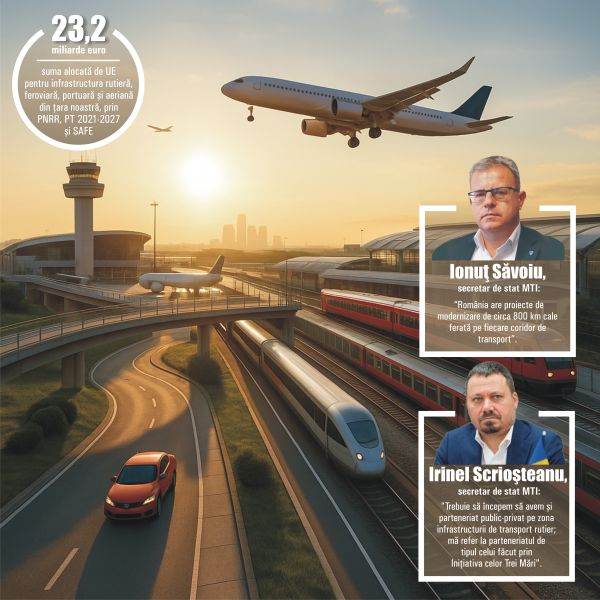 Autostrăzile şi căile ferate - instrumente strategice ale economiei româneşti