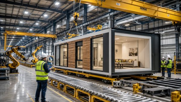 Piaţa globală a construcţiilor modulare şi prefabricate va trece de 300 miliarde dolari în 2035